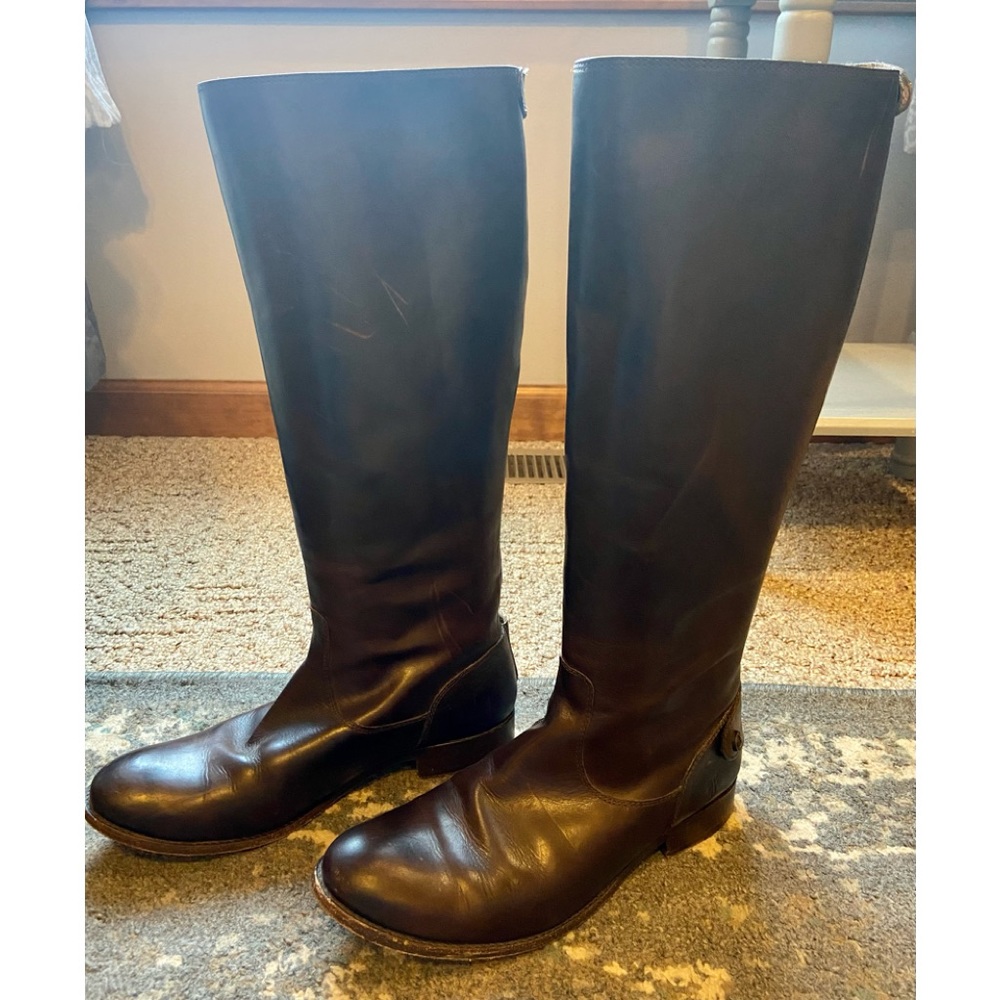 Frye Melissa extended calf boots